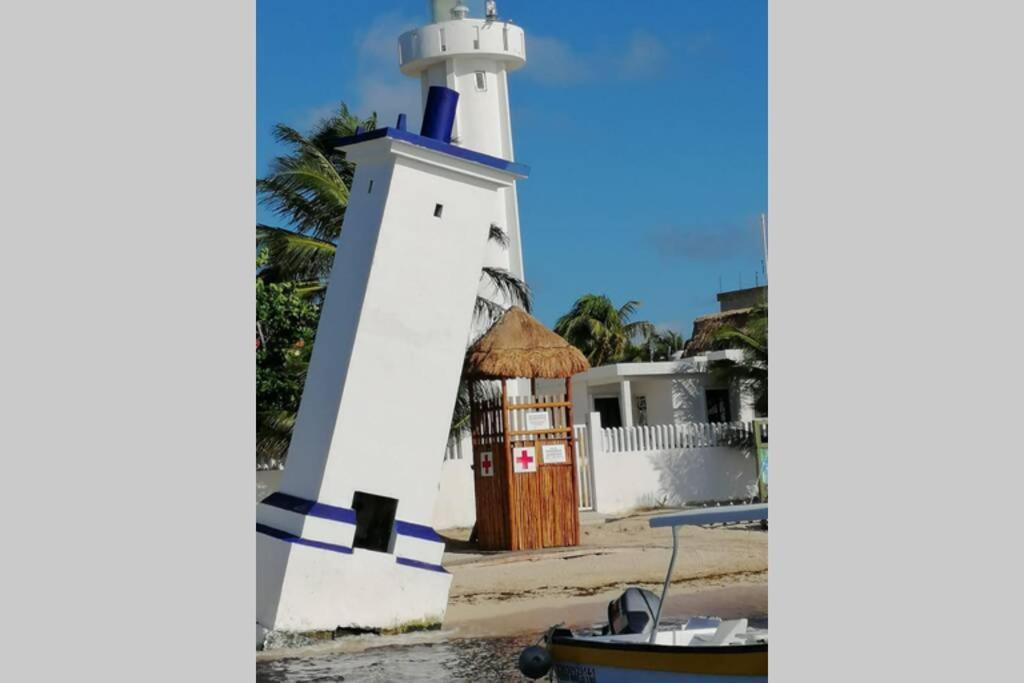 Modern 1 Bedroom Suite By Beach Great Location! Puerto Morelos Esterno foto
