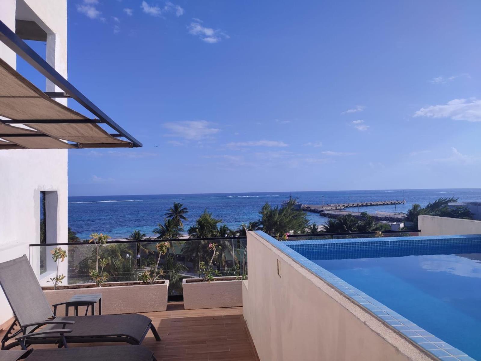 Modern 1 Bedroom Suite By Beach Great Location! Puerto Morelos Esterno foto