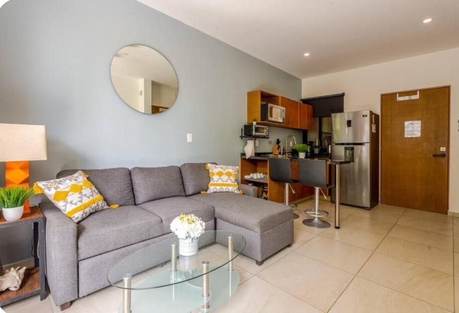 Modern 1 Bedroom Suite By Beach Great Location! Puerto Morelos Esterno foto