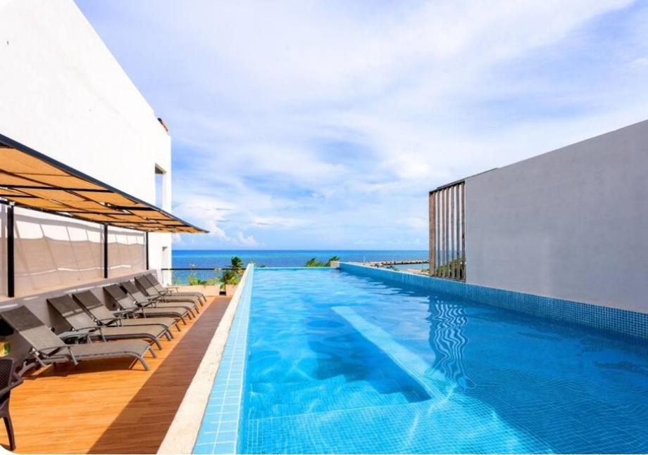 Modern 1 Bedroom Suite By Beach Great Location! Puerto Morelos Esterno foto