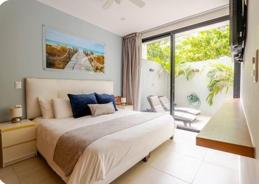 Modern 1 Bedroom Suite By Beach Great Location! Puerto Morelos Esterno foto